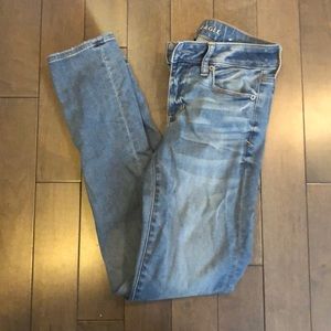 Next level stretch skinny American eagle jeans